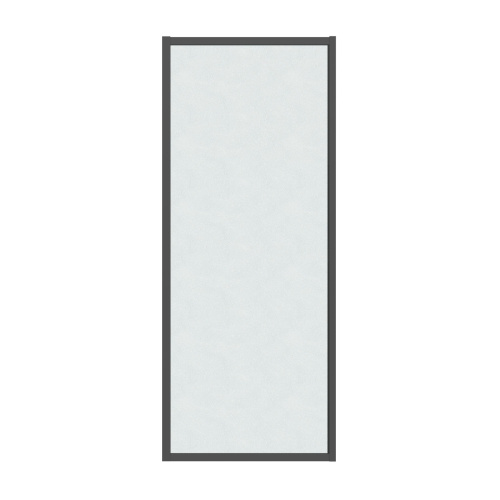 Душевая перегородка Grossman Style 200.K33.05.70.21.02 70х195 стекло текстурное профиль черный